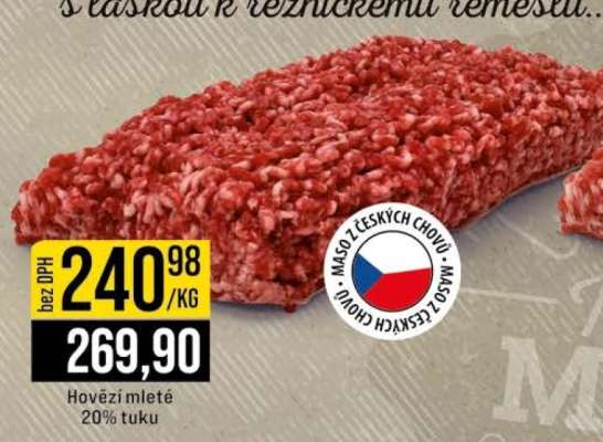 Hovězí mleté
