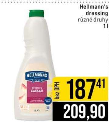 Hellmann’s dressing