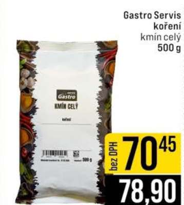 Gastro Servis koření kmín celý