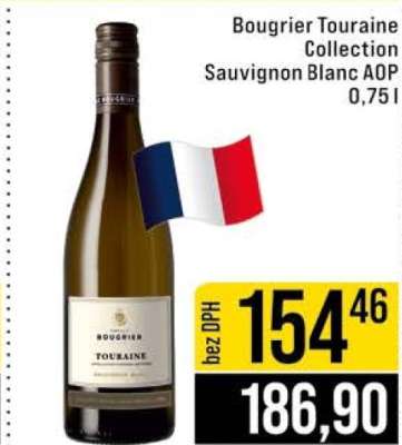 Bougrier Touraine Collection Sauvignon Blanc AOP