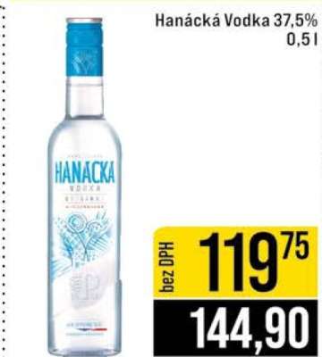 Hanácká Vodka 37,5 %