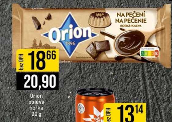 Orion poleva hořká