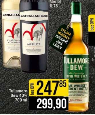 Tullamore Dew 40% 700 ml