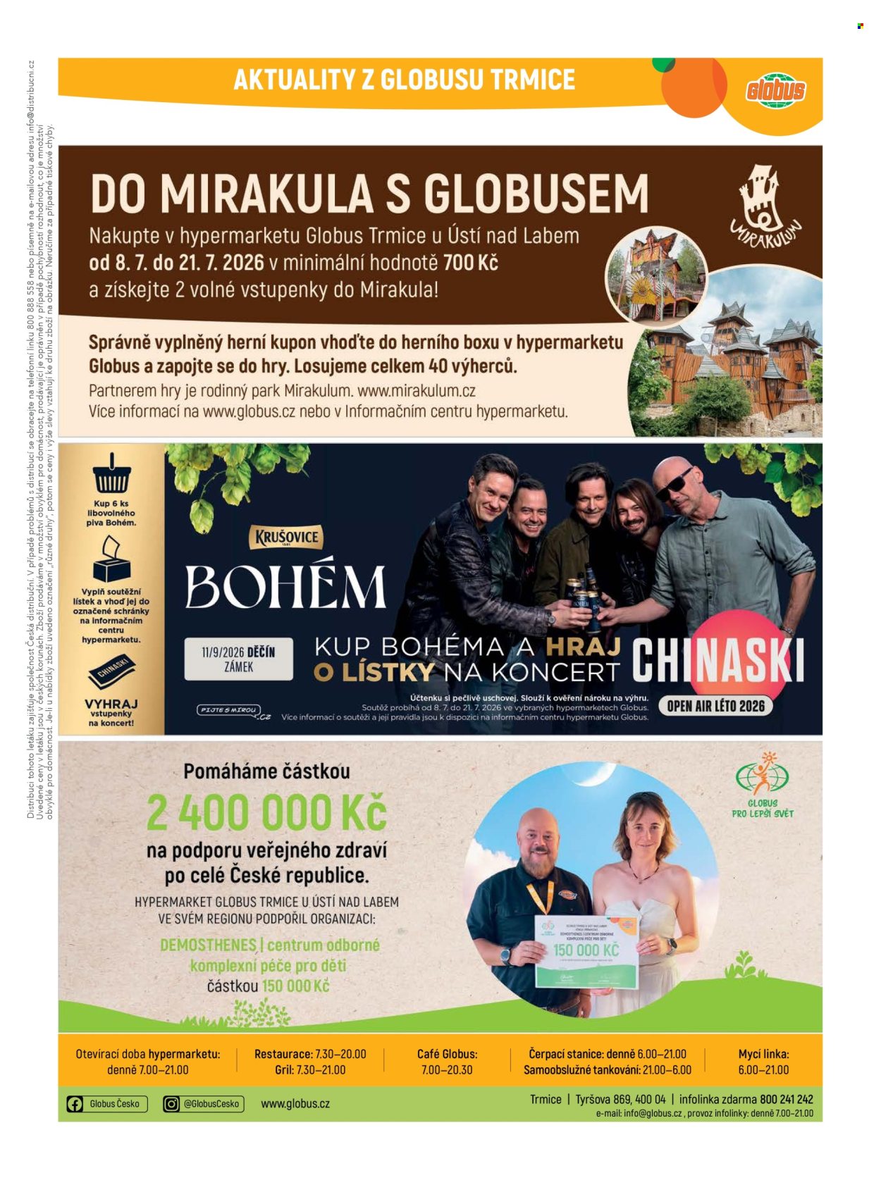 Leták Globus - 8.7.2026 - 14.7.2026. Strana 46