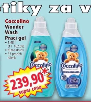 Coccolino Wonder Wash Prací gel