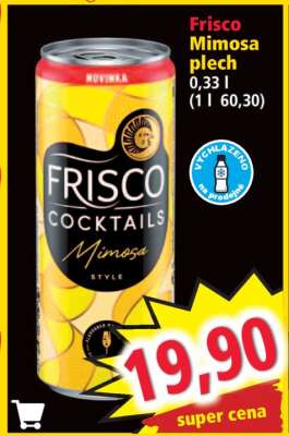 Frisco Mimosa plech