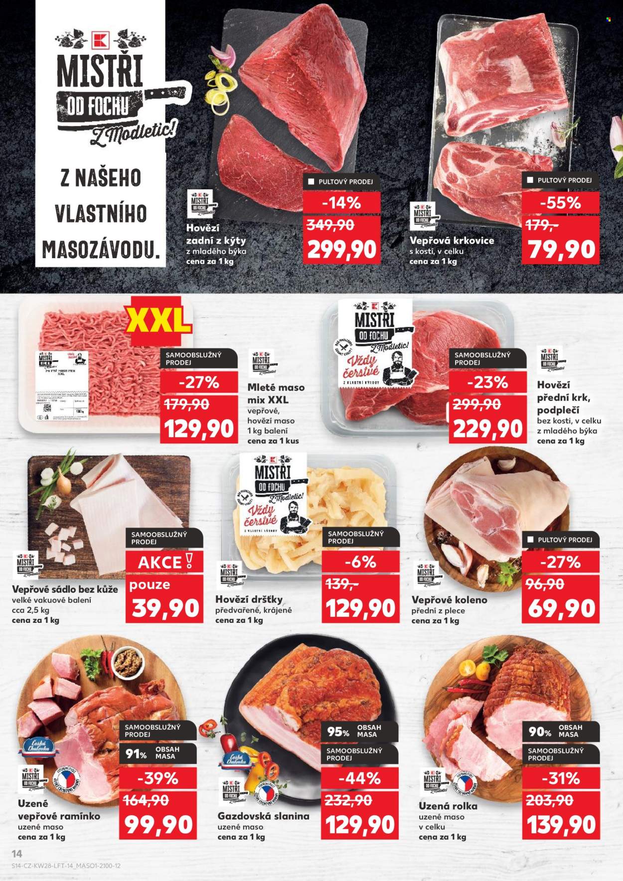 Leták Kaufland - 8.7.2026 - 14.7.2026. Strana 14