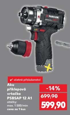 Aku příklepová vrtačka PSBSAP 12 A1