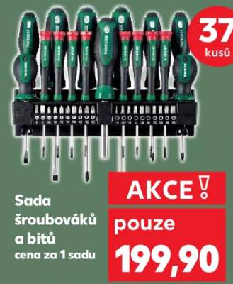SADA ŠROUBOVÁKŮ A BITŮ*