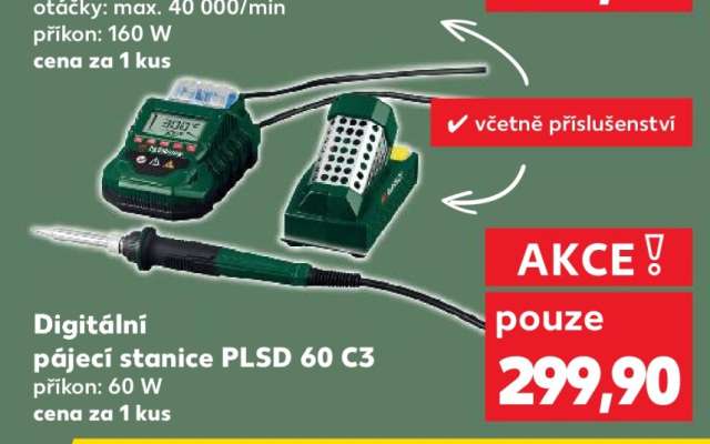 Digitální pájecí stanice PLSD 60 C3