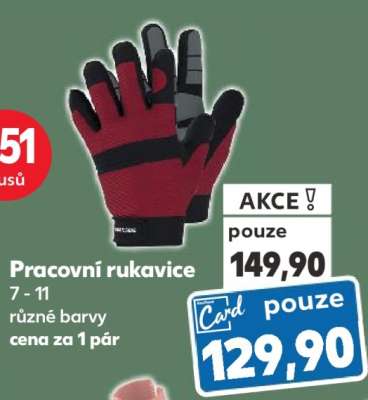 Pracovní rukavice