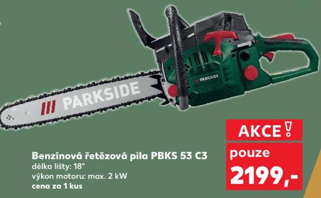 Benzínová řetězová pila PBKS 53 C3