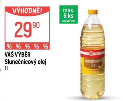 Váš Výběr Slunečnicový olej
