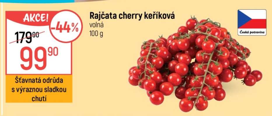 Rajčata Cherry keříková