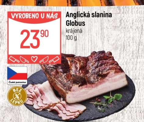 Anglická slanina Globus
