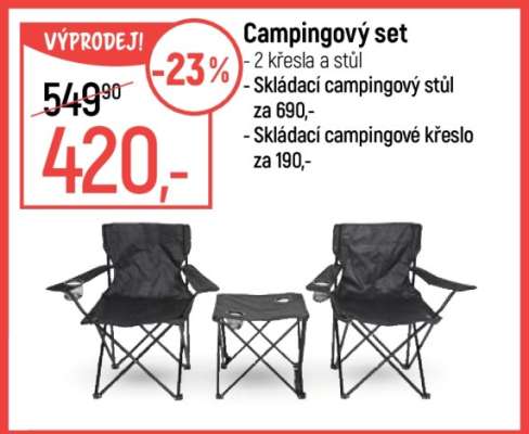 Campingový set
