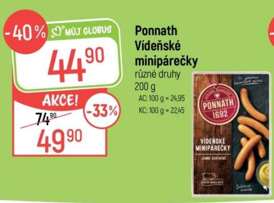 PONNATH VÍDEŇSKÉ MINIPÁREČKY