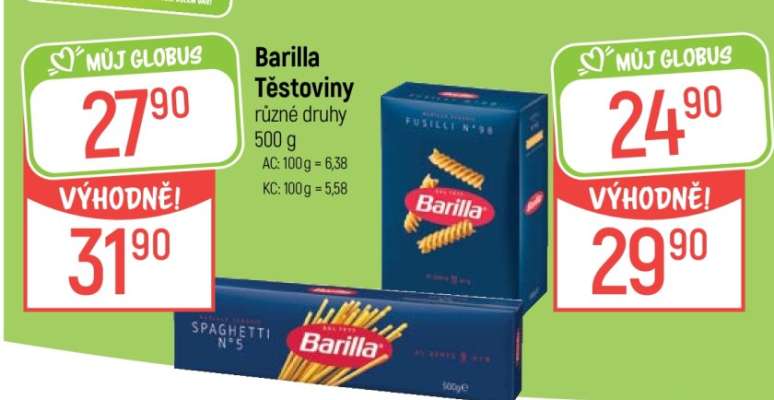 Barilla těstoviny