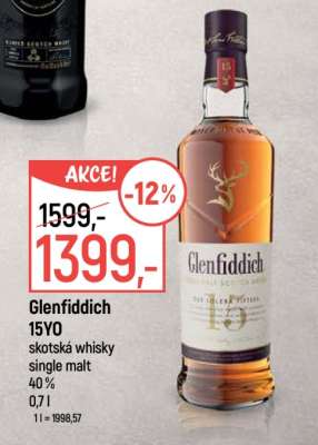 Glenfiddich 15YO