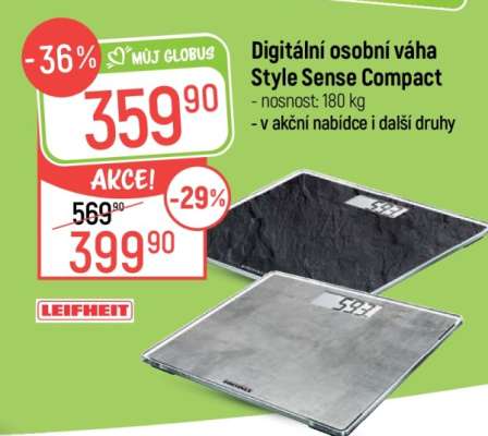 Digitální osobní váha Style Sense Compact