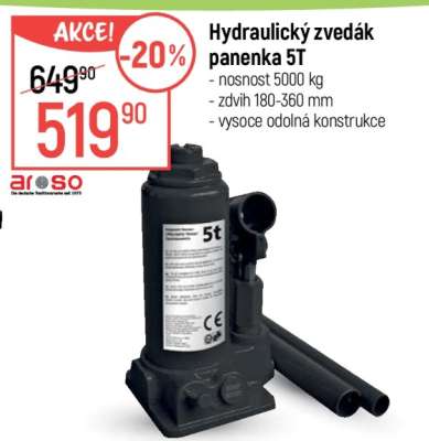 Hydraulický zvedák panenka 5T