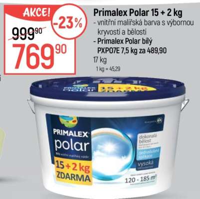 Primalex Polar 15+2 kg