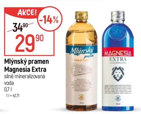Mlýnský pramen Magnesia Extra