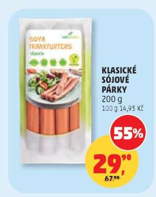KLASICKÉ SOJOVÉ PÁRKY