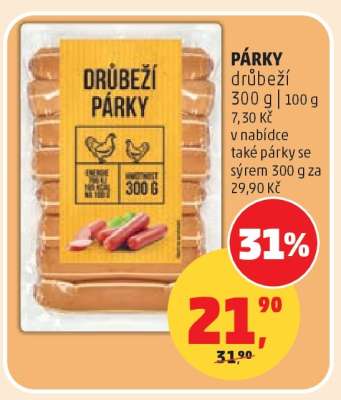 PÁRKY drůbeží