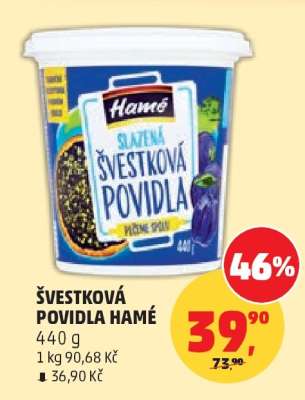 ŠVESTKOVÁ POVIDLA HAMÉ