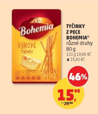 TYČINKY Z PECE Bohemia *