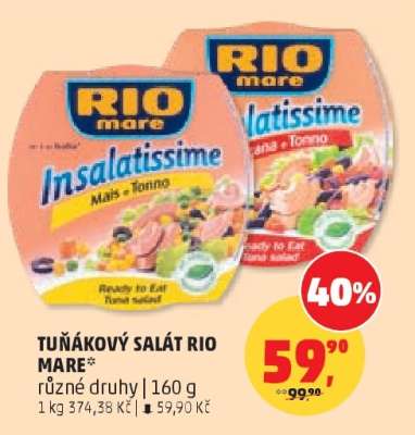 TUŇÁKOVÝ SALÁT RIO MARE*