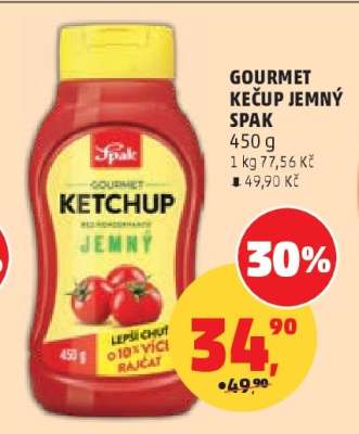 GOURMET KEČUP JEMNÝ SPAK