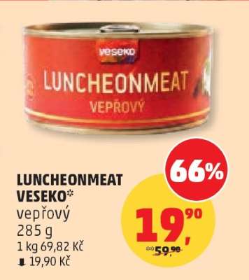 LUNCHEONMEAT VESEKO