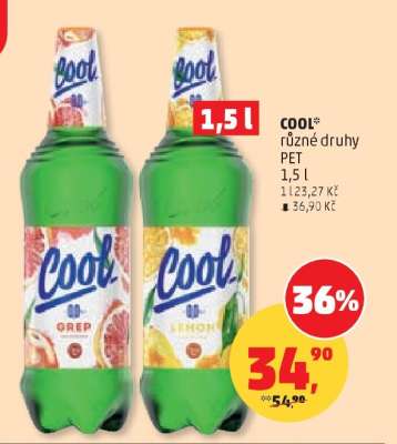 COOL různé druhy PET
