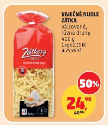 VAJEČNÉ NUDLE ZÁTKA