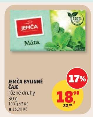 Jemča bylinné čaje