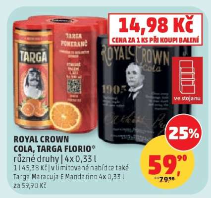 Royal Crown Cola, Targa Florio