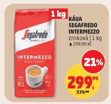 KÁVA SEGAFREDO INTERMEZZO*