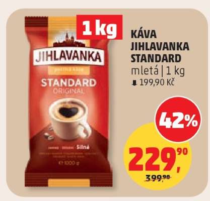 KÁVA JIHLAVANKA STANDARD