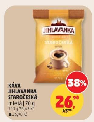 KÁVA JIHLAVANKA STAROČESKÁ