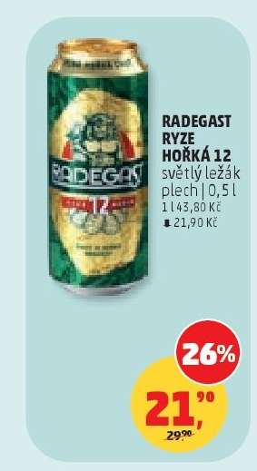Radegast Ryze Hořká 12