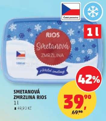 SMETANOVÁ ZMRZLINA RIOS