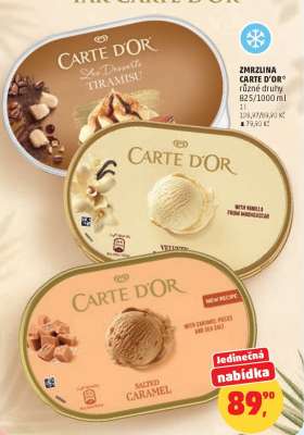 Carte D'Or Ice Cream