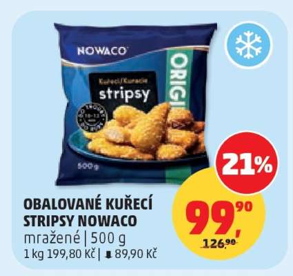 OBALOVANÉ KUŘECÍ STRIPSY NOWACO