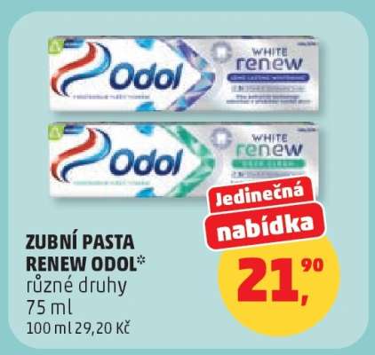 Zubní pasta Renew Odol