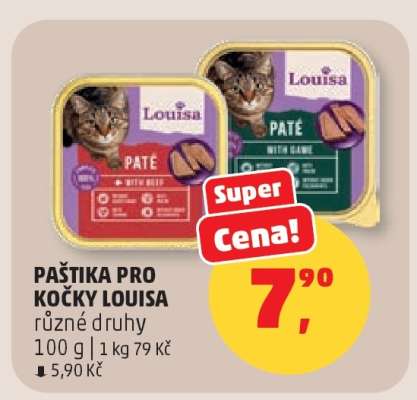PAŠTIKA PRO KOČKY LOUISA