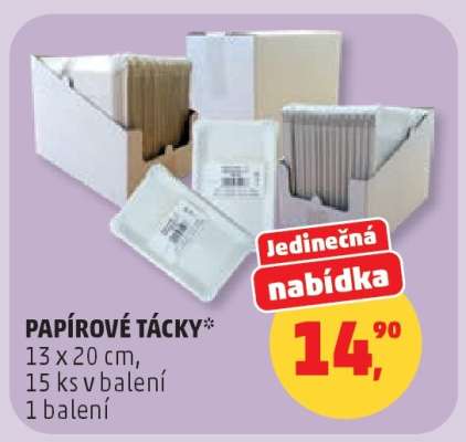 PAPÍROVÉ TÁCKY*