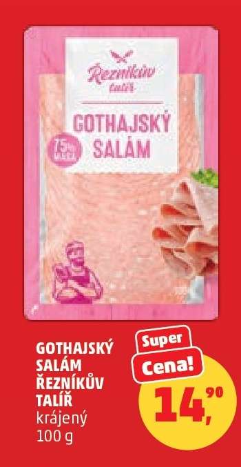 GOTHAJSKÝ SALÁM ŘEZNÍKŮV TALÍŘ