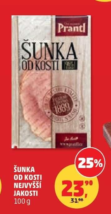 Šunka od kosti nejvyšší jakosti